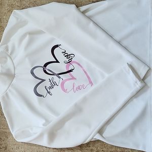 Faith, hope, love shirt